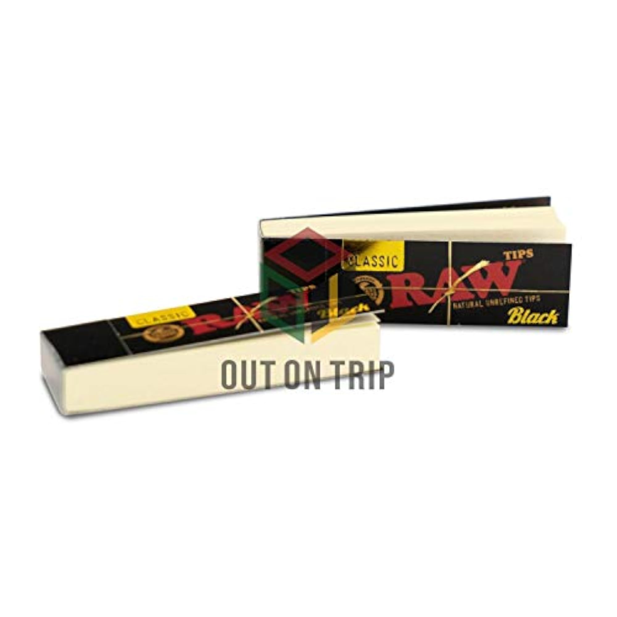 RAW BLACK Filter Tips - Pack of 5